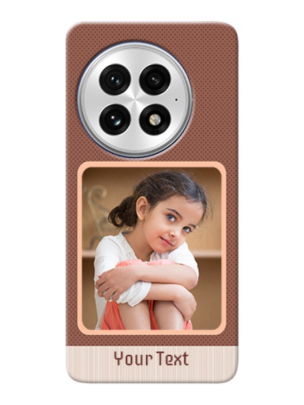 Custom OnePlus 13 5G Custom Hard Phone Case - Simple Pic Upload Design