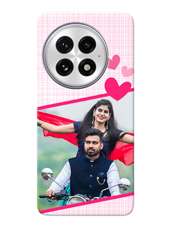 Custom OnePlus 13 5G Custom Hard Phone Case - Love Shape Heart Design