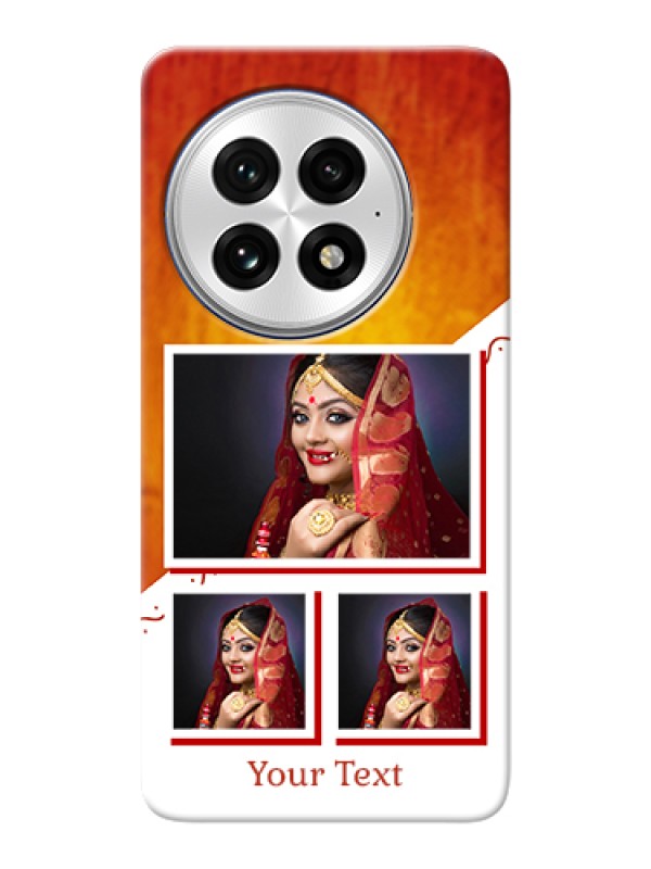 Custom OnePlus 13 5G Custom Hard Phone Case - Wedding Memories Design