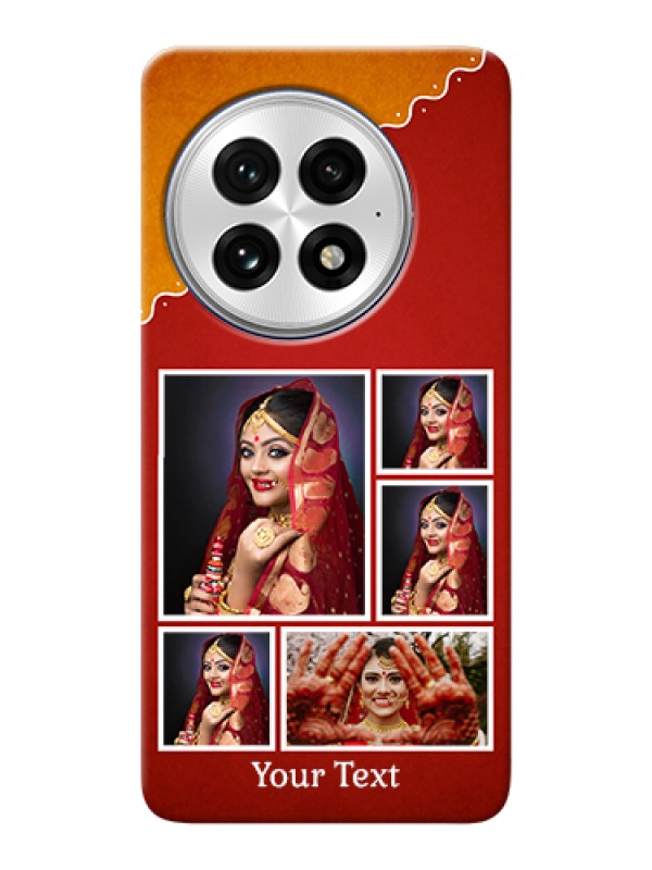 Custom OnePlus 13 5G Custom Hard Phone Case - Wedding Pic Upload Design