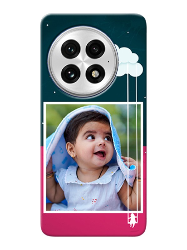 Custom OnePlus 13 5G Custom Hard Phone Case - Cute Girl With Cloud Design