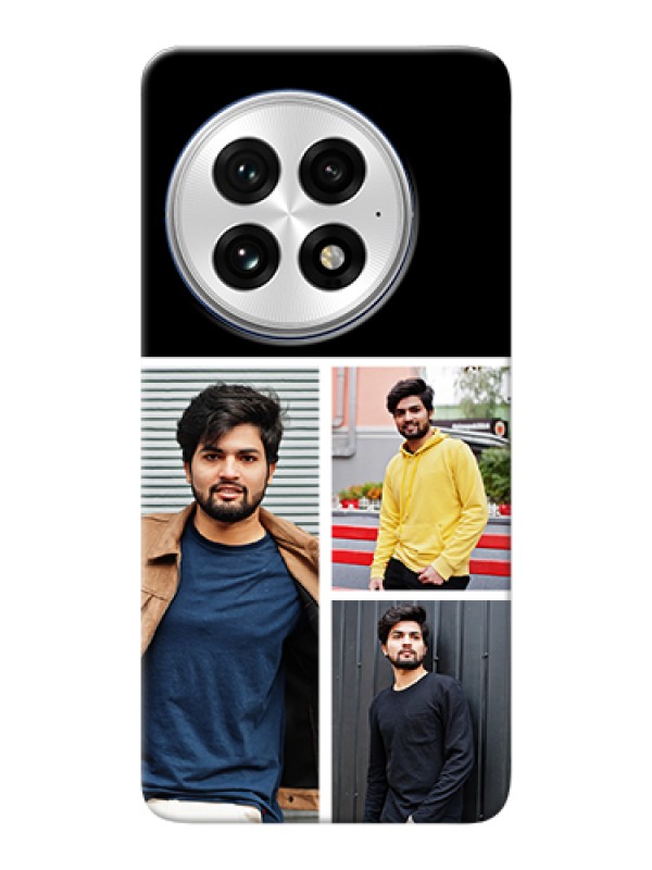 Custom OnePlus 13 5G Custom Hard Phone Case - Upload Multiple Picture Design