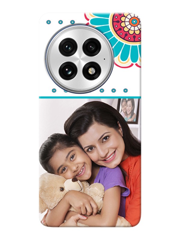 Custom OnePlus 13 5G Custom Hard Phone Case - Flower Design