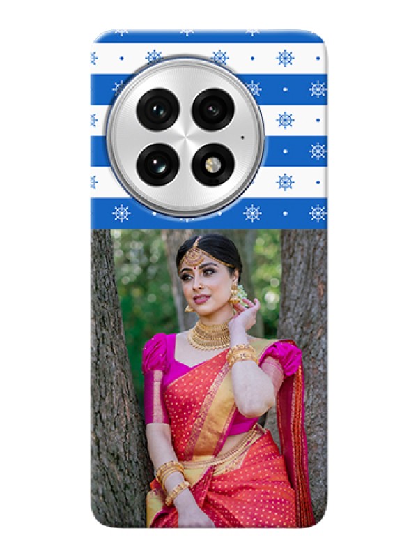 Custom OnePlus 13 5G Custom Hard Phone Case - Snow Pattern Design