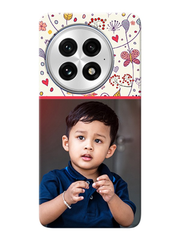 Custom OnePlus 13 5G Custom Hard Phone Case - Premium Floral Design