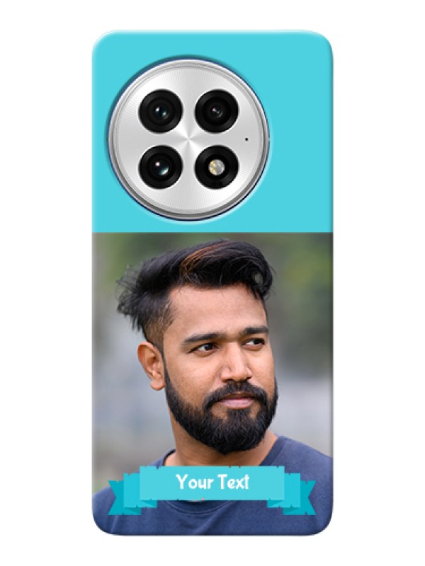 Custom OnePlus 13 5G Custom Hard Phone Case - Blue Color Design