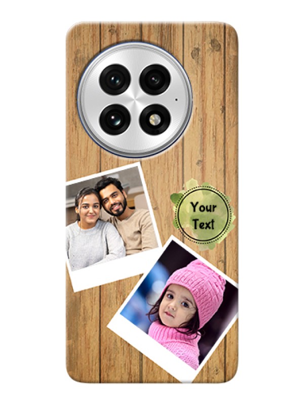 Custom OnePlus 13 5G Custom Hard Phone Case - Wooden Texture Design