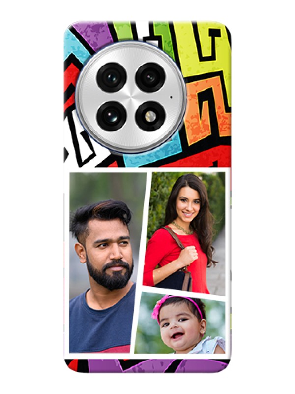 Custom OnePlus 13 5G Custom Hard Phone Case - Graffiti Pattern Design