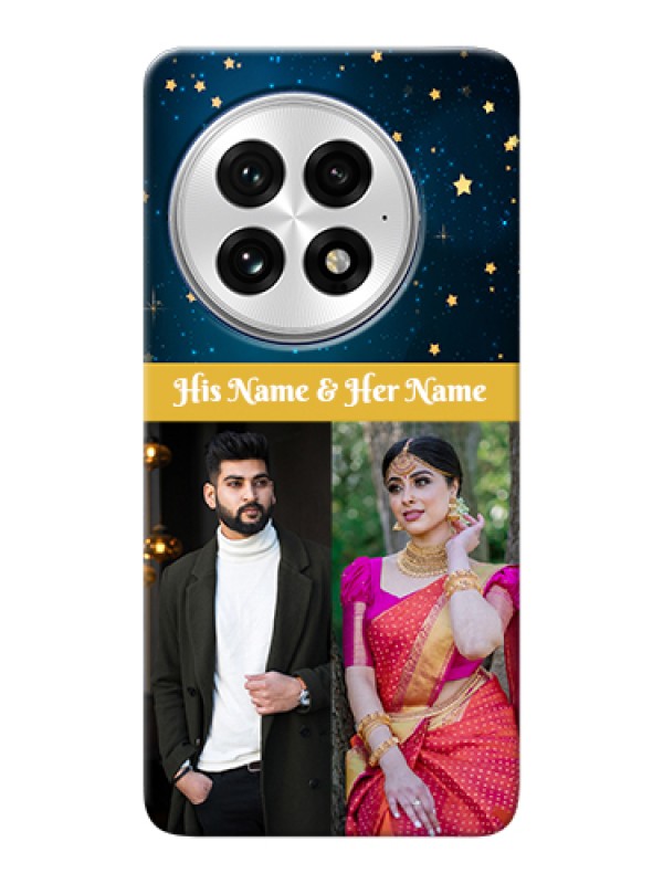 Custom OnePlus 13 5G Custom Hard Phone Case - Galaxy Stars Backdrop Design