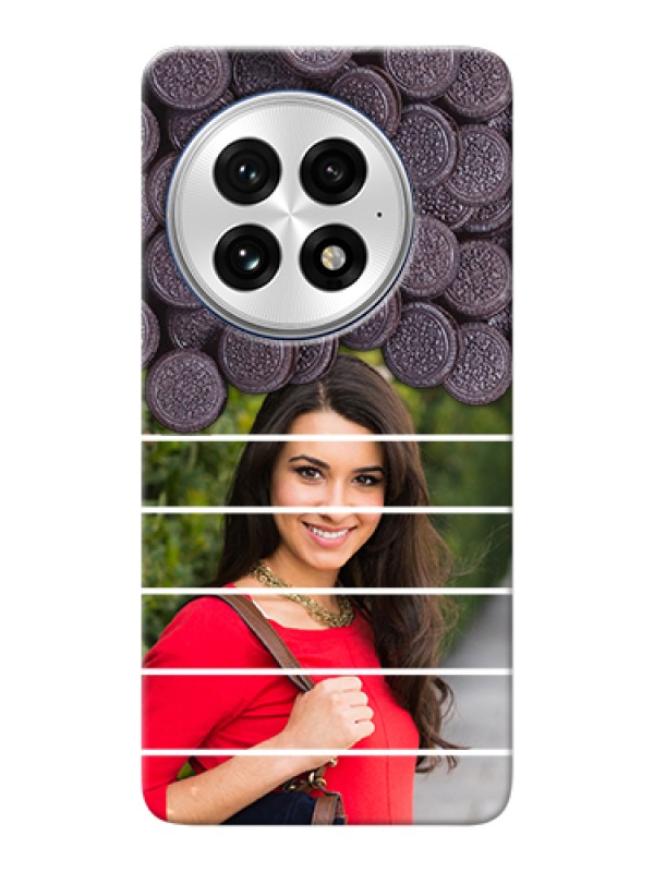 Custom OnePlus 13 5G Custom Hard Phone Case - With Oreo Biscuit Design