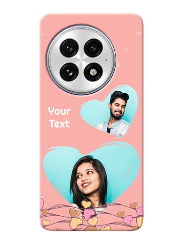 Custom OnePlus 13 5G Custom Hard Phone Case - Love Doodle Design