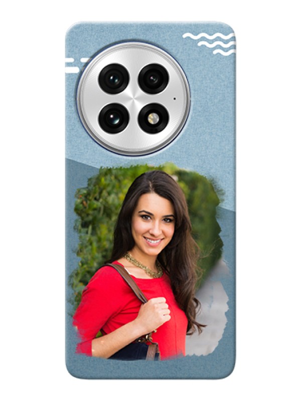 Custom OnePlus 13 5G Custom Hard Phone Case - Grunge Line Art Design