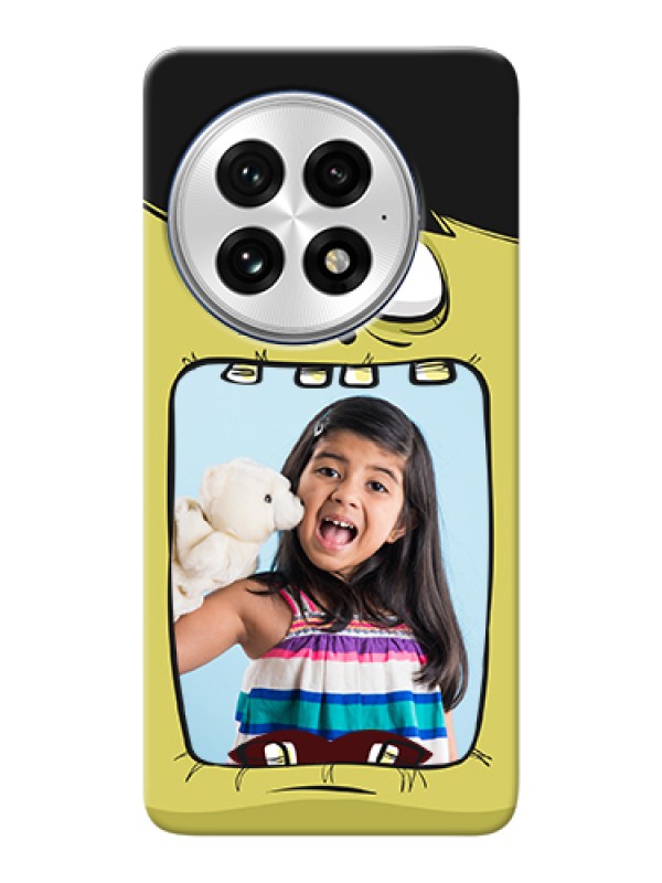 Custom OnePlus 13 5G Custom Hard Phone Case - Cartoon Monster Back Case Design