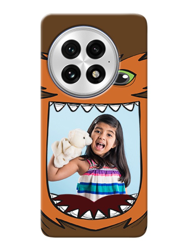 Custom OnePlus 13 5G Custom Hard Phone Case - Owl Monster Back Case Design