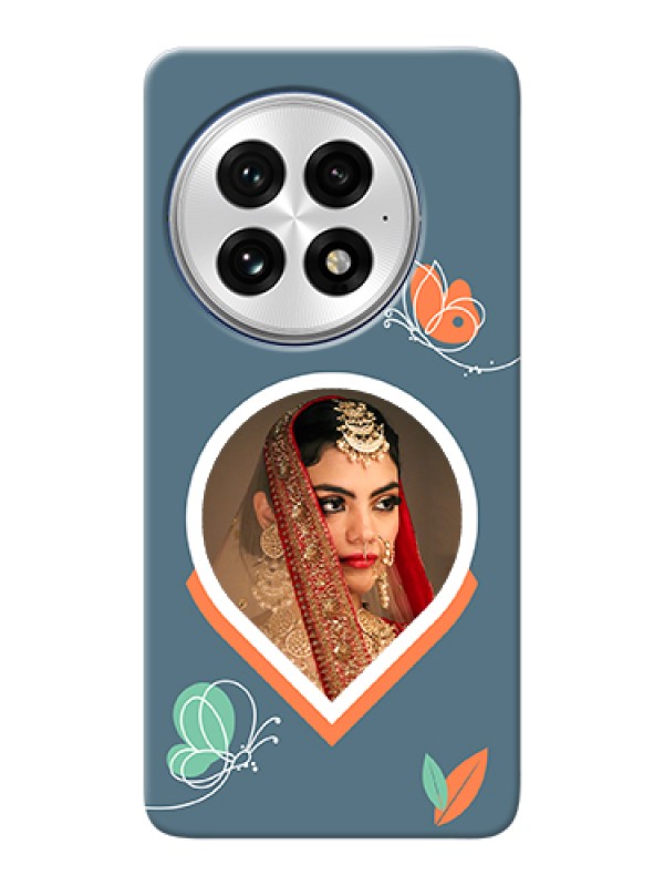 Custom OnePlus 13 5G Custom Hard Phone Case - Droplet Butterflies Design