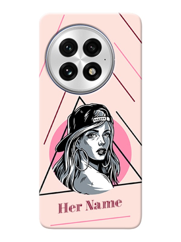 Custom OnePlus 13 5G Custom Hard Phone Case - Rockstar Girl Design