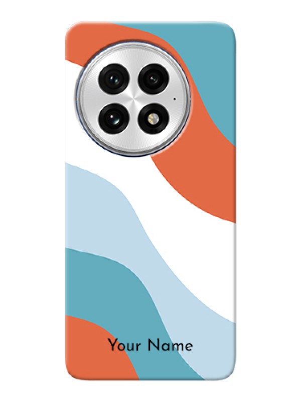 Custom OnePlus 13 5G Custom Hard Phone Case - Coloured Waves Design