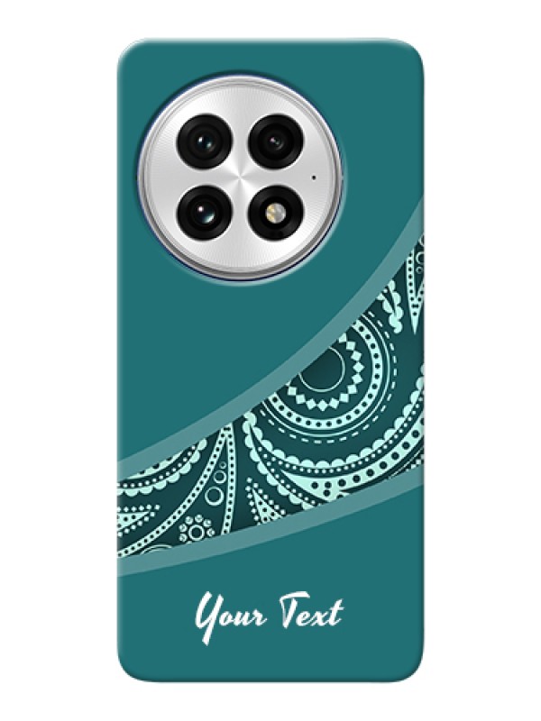 Custom OnePlus 13 5G Custom Hard Phone Case - Semi Visible Floral Design