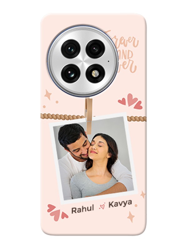 Custom OnePlus 13 5G Custom Hard Phone Case - Forever And Ever Love Design