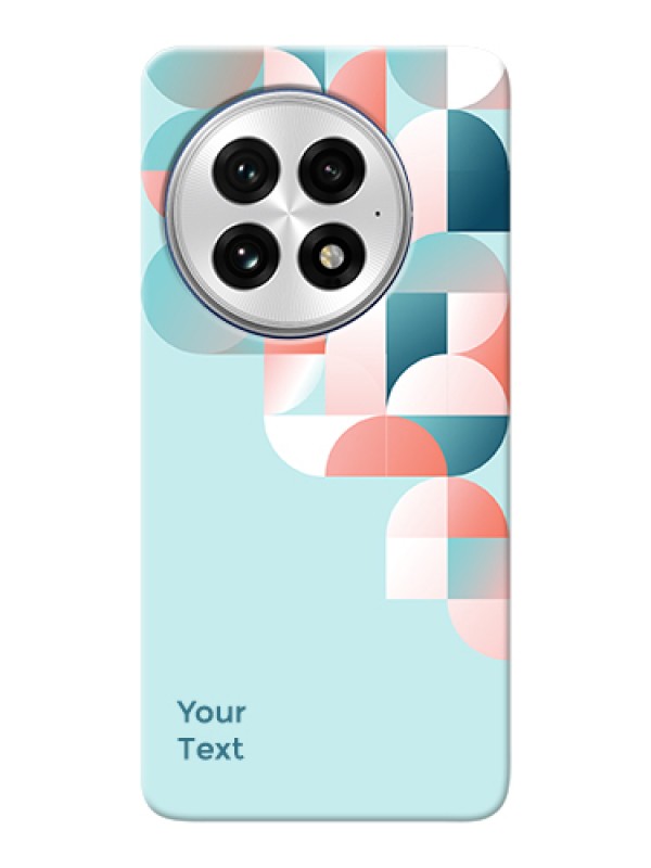 Custom OnePlus 13 5G Custom Hard Phone Case - Stylish Semi - Circle Pattern Design