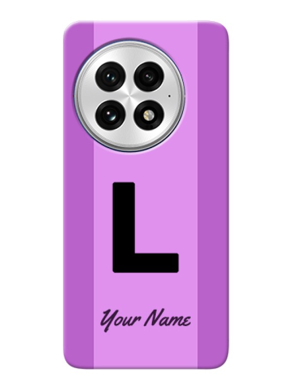 Custom OnePlus 13 5G Custom Hard Phone Case - Tricolor Custom Text Design