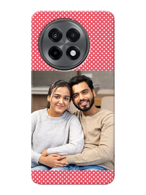 Custom OnePlus 13R 5G Custom Hard Phone Case - White Dotted Design