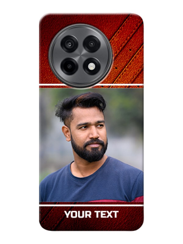 Custom OnePlus 13R 5G Custom Hard Phone Case - Leather Phone Case Design