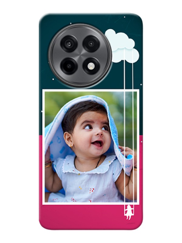 Custom OnePlus 13R 5G Custom Hard Phone Case - Cute Girl With Cloud Design