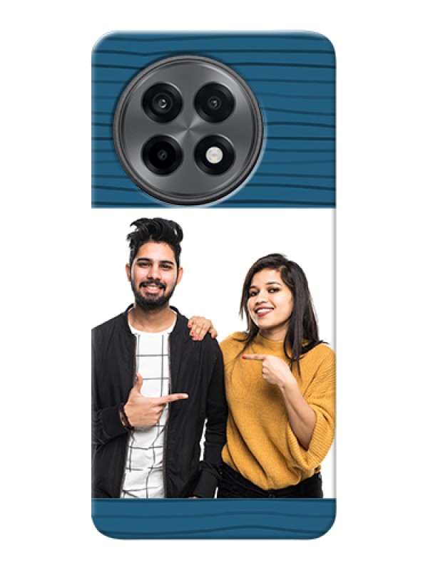 Custom OnePlus 13R 5G Custom Hard Phone Case - Blue Pattern Cover Design