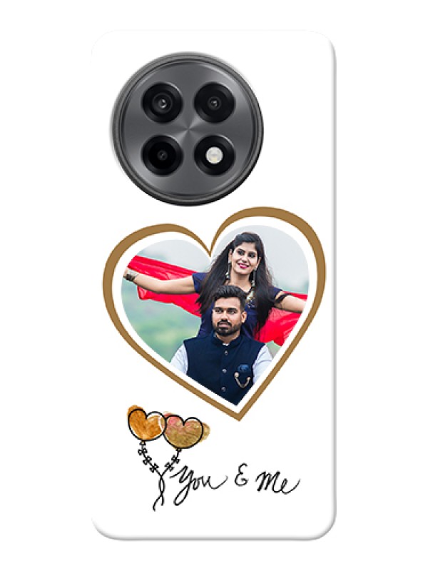 Custom OnePlus 13R 5G Custom Hard Phone Case - You & Me Design