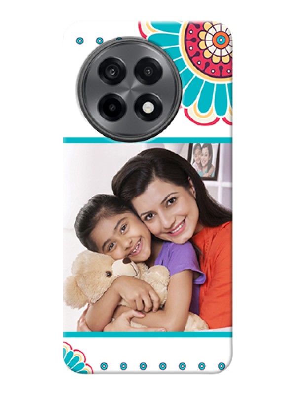 Custom OnePlus 13R 5G Custom Hard Phone Case - Flower Design