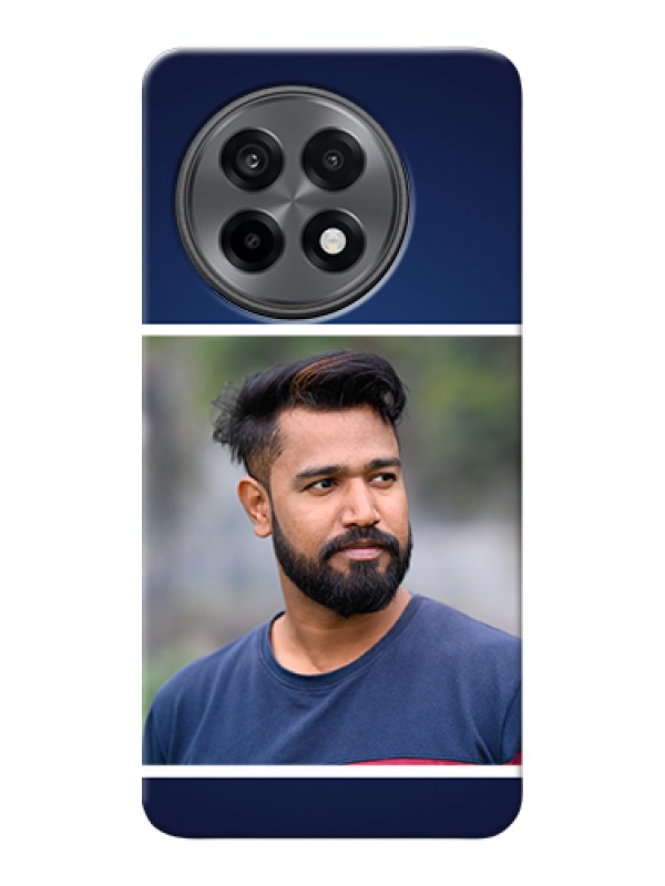 Custom OnePlus 13R 5G Custom Hard Phone Case - Simple Royal Blue Design