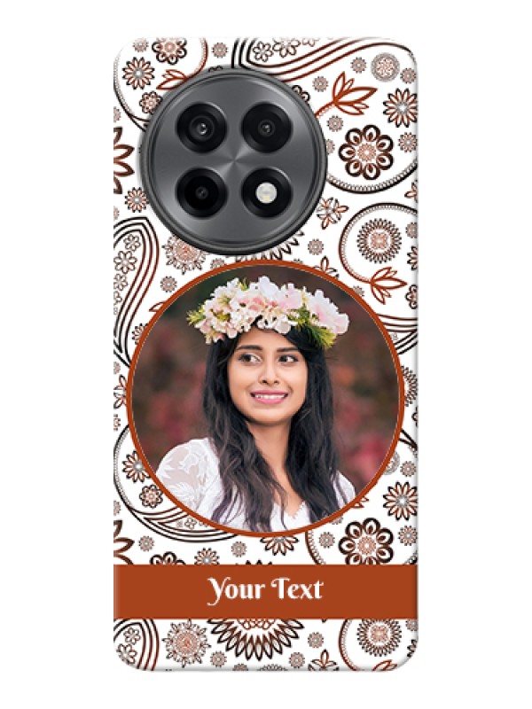 Custom OnePlus 13R 5G Custom Hard Phone Case - Abstract Flower Design