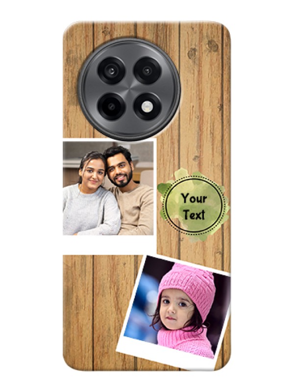 Custom OnePlus 13R 5G Custom Hard Phone Case - Wooden Texture Design