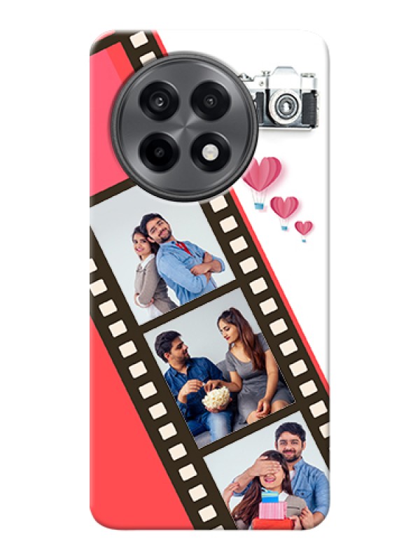 Custom OnePlus 13R 5G Custom Hard Phone Case - 3 Image Holder With Film Reel