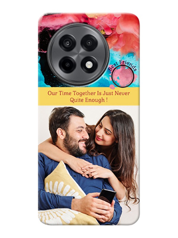 Custom OnePlus 13R 5G Custom Hard Phone Case - Quote With Acrylic Painting Design