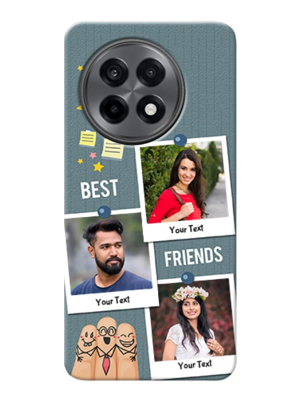 Custom OnePlus 13R 5G Custom Hard Phone Case - Sticky Frames And Friendship Design