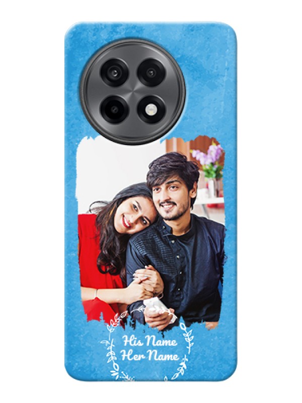 Custom OnePlus 13R 5G Custom Hard Phone Case - Blue Color Vintage Design