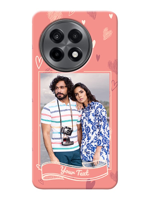 Custom OnePlus 13R 5G Custom Hard Phone Case - Love Doodle Art Design