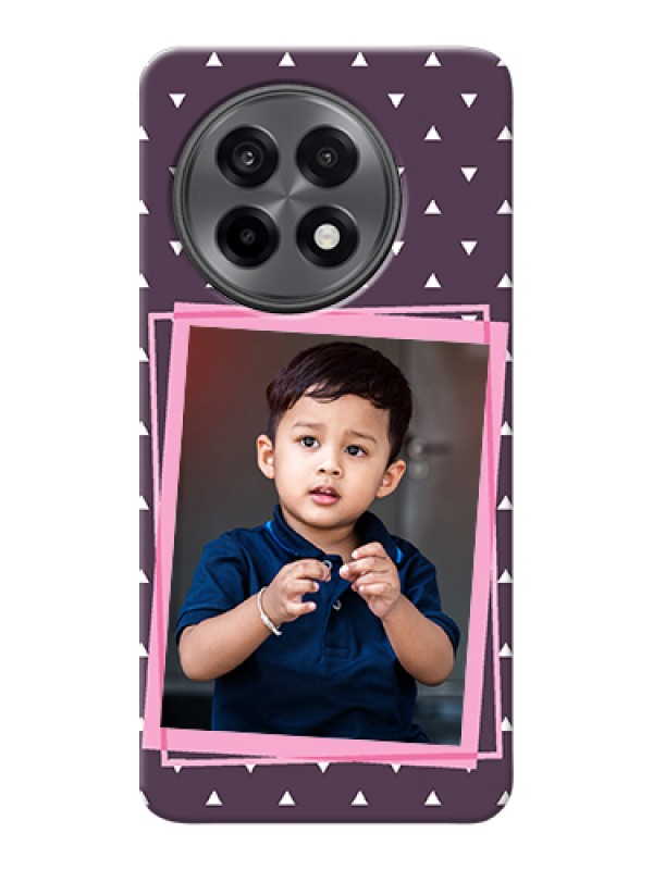 Custom OnePlus 13R 5G Custom Hard Phone Case - Triangle Pattern Dotted Design