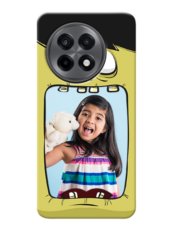 Custom OnePlus 13R 5G Custom Hard Phone Case - Cartoon Monster Back Case Design