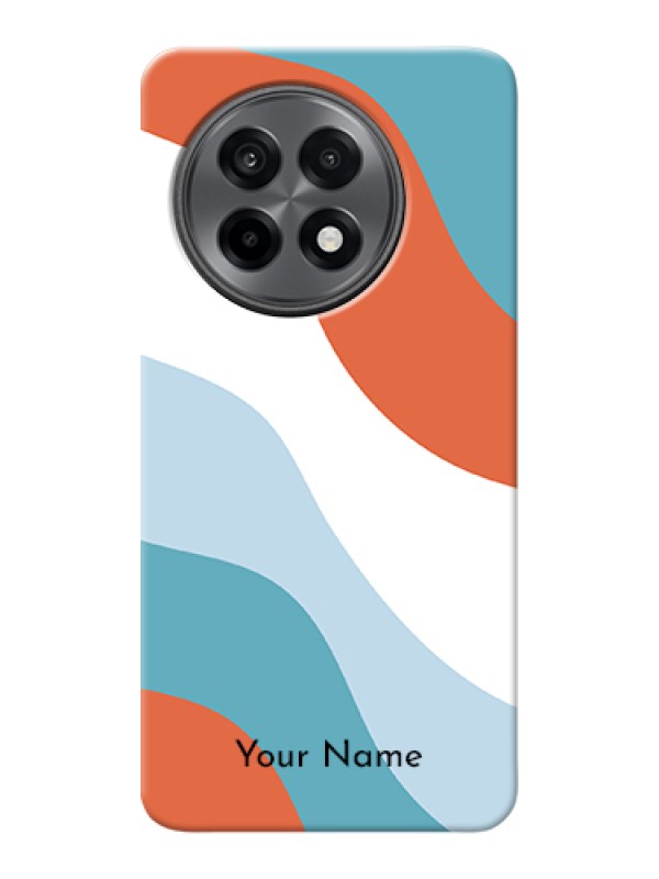 Custom OnePlus 13R 5G Custom Hard Phone Case - Coloured Waves Design