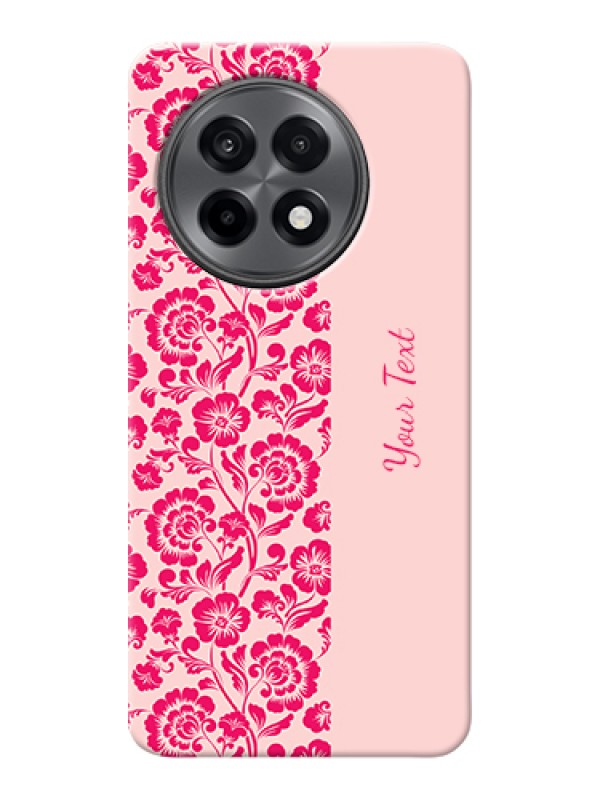 Custom OnePlus 13R 5G Custom Hard Phone Case - Attractive Floral Pattern Design