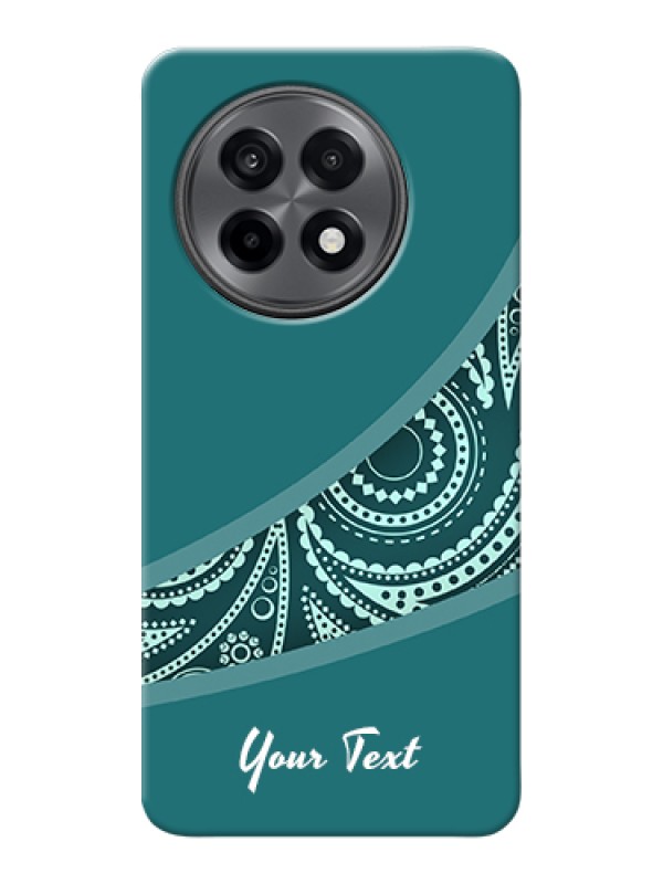 Custom OnePlus 13R 5G Custom Hard Phone Case - Semi Visible Floral Design