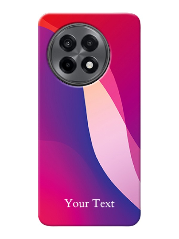 Custom OnePlus 13R 5G Custom Hard Phone Case - Digital Abstract Overlap Design