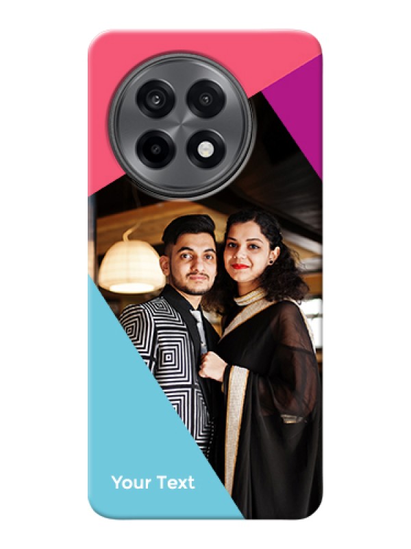 Custom OnePlus 13R 5G Custom Hard Phone Case - Stacked Triple Colour Design