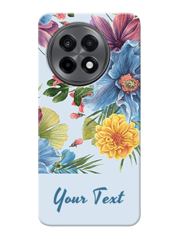 Custom OnePlus 13R 5G Custom Hard Phone Case - Stunning Watercolored Flowers Painting Design