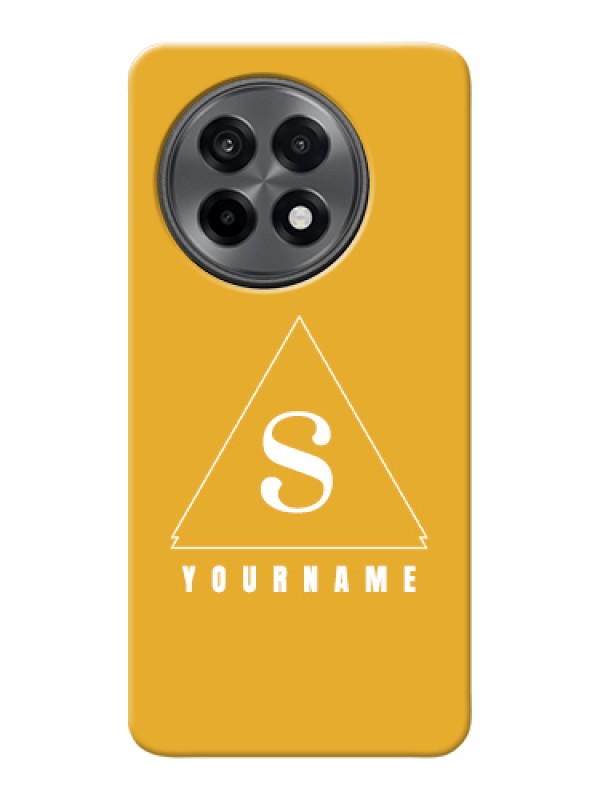 Custom OnePlus 13R 5G Custom Hard Phone Case - Simple Triangle Design