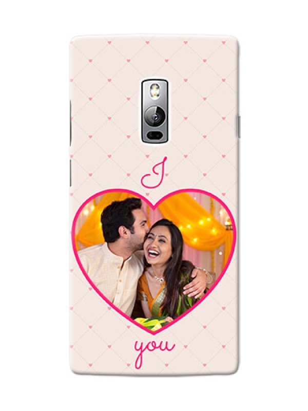 Custom OnePlus 2 Love Symbol Picture Upload Mobile Case Design