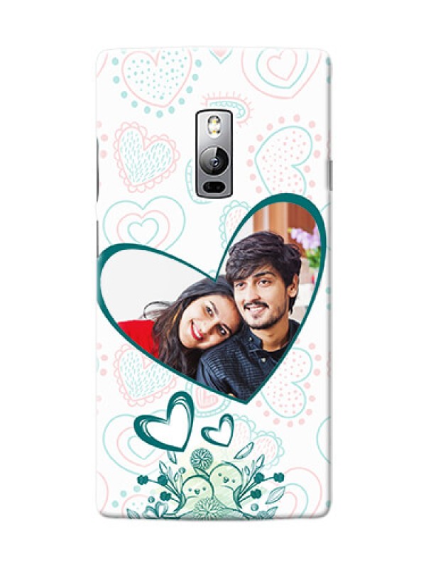 Custom OnePlus 2 Couples Picture Upload Mobile Case Design